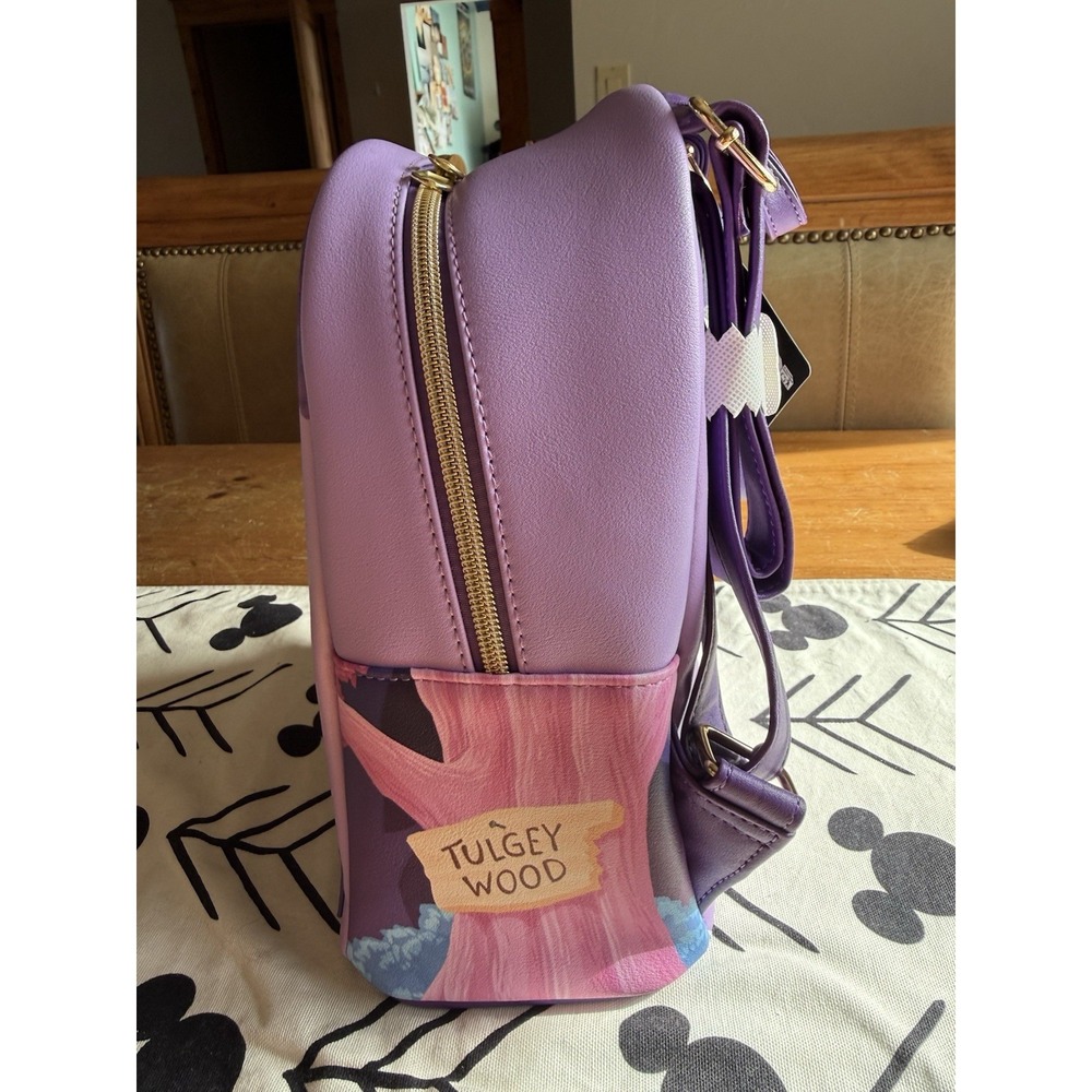 Loungefly Alice In Wonderland Signs Mini Backpack This Way That Way NWT - Picture 2 of 4